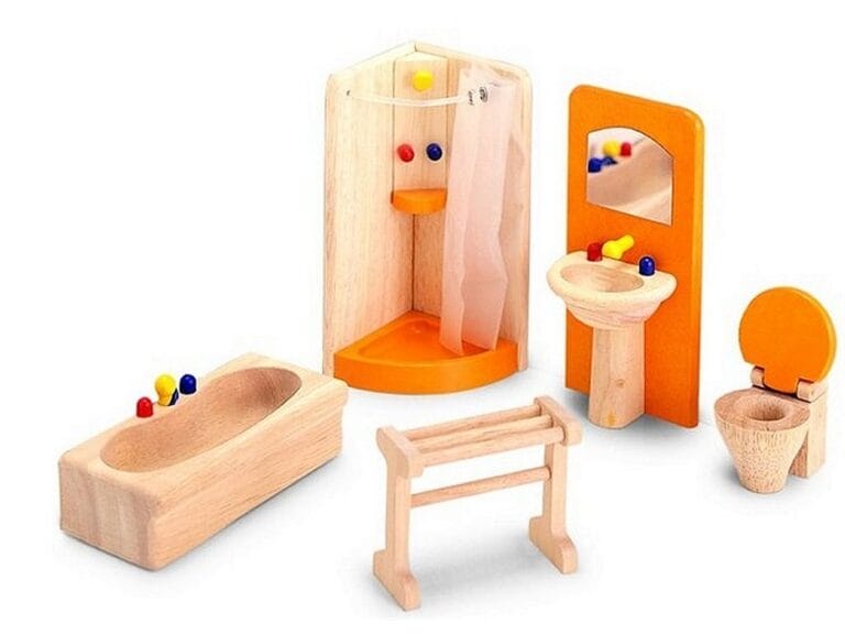 Pintoy Badkamer voor Poppenhuis