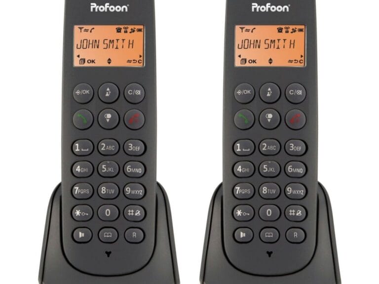 Profoon PDX620 DECT Telefoons 2 Stuks Zwart