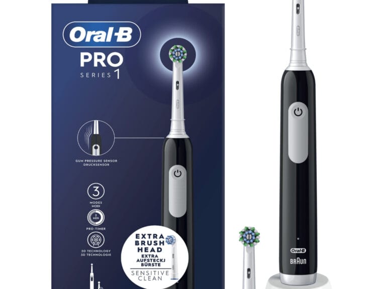Oral-B Pro Serie 1 Elektrische Tandenborstel Zwart/Wit