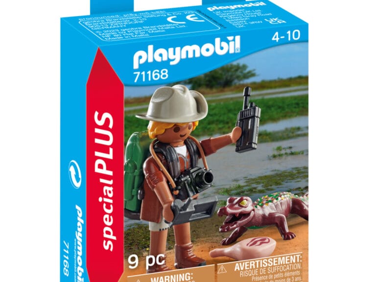 Playmobil 71168 Special Plus Onderzoeker met Kaaiman