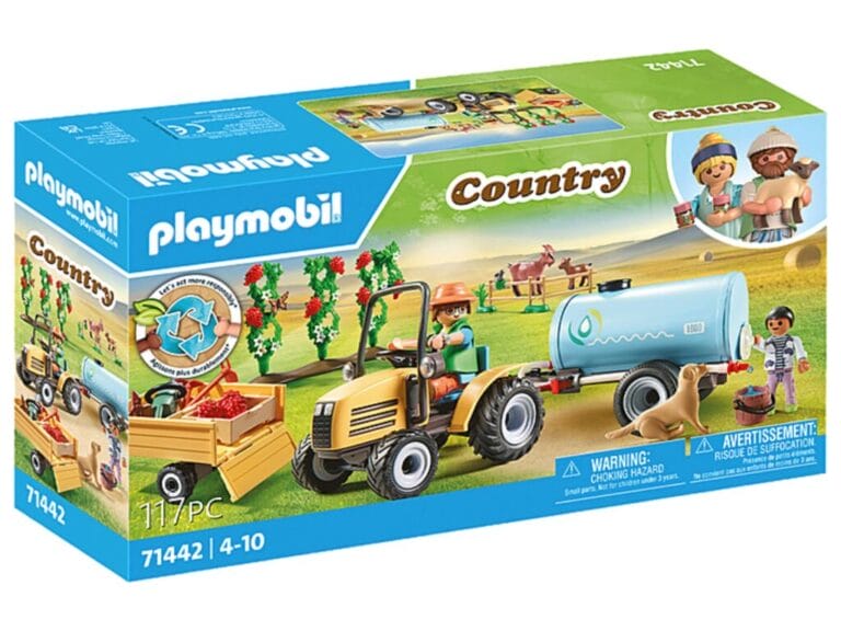 Playmobil 71442 Country Tractor met Aanhanger en Watertank