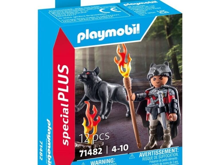 Playmobil 71482 Special Plus Krijger met Wolf