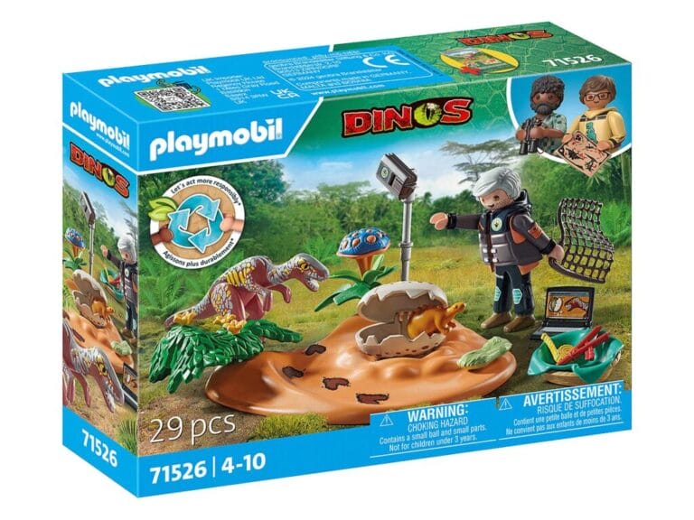 Playmobil 71526 Dinos Stegosaurusnest met Eierdief