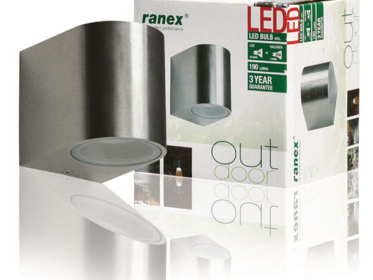 Ranex Ra-5000466 Smd Led Wandlamp voor Buiten Kimi