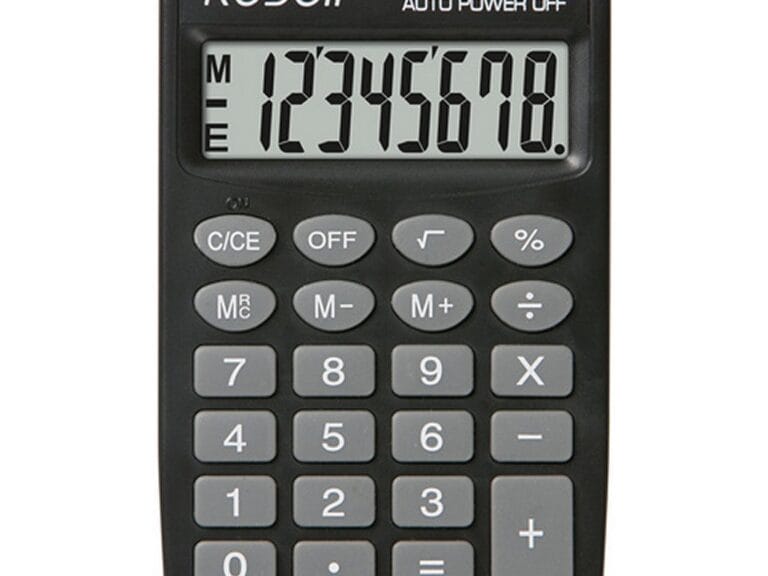 Rebell RE-HC108-BX Calculator HC108 Zwart