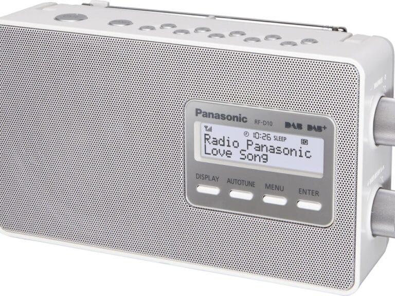 Panasonic RF-D10EG-W Draagbare DAB+ Radio Zilver