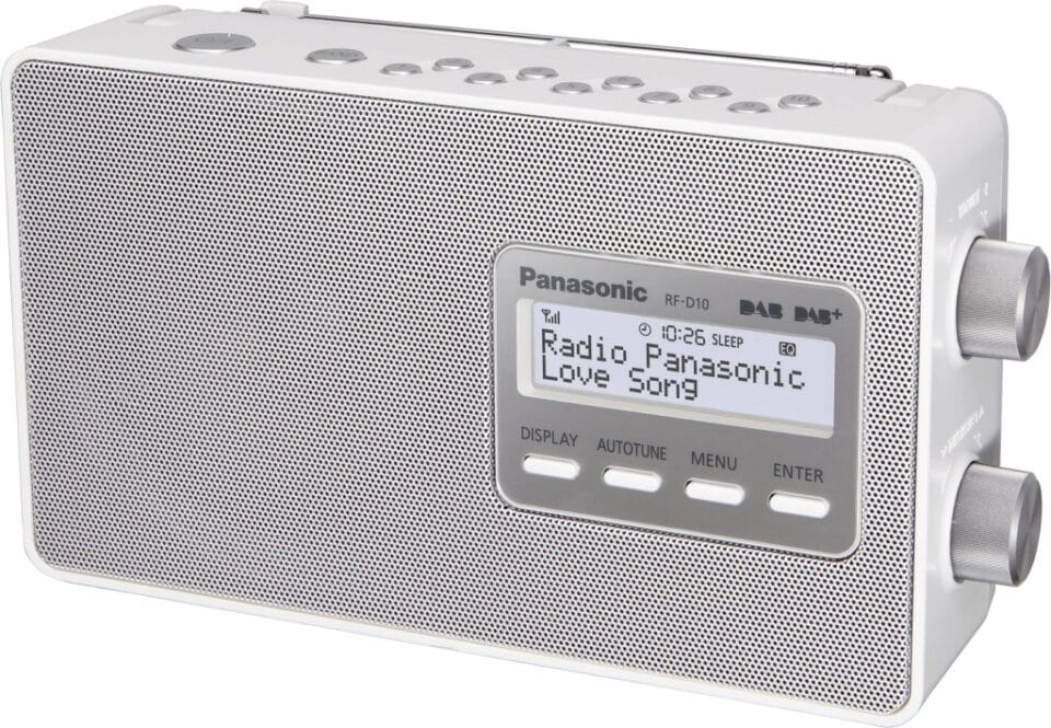 Panasonic RF-D10EG-W Draagbare DAB+ Radio Zilver