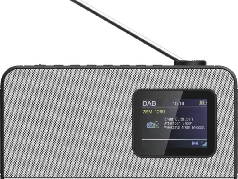 Panasonic RF-D15EG-K Radio Zilver/Zwart