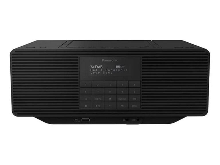 Panasonic RX-D70BTEG-K DAB Radio/CD-Speler Zwart
