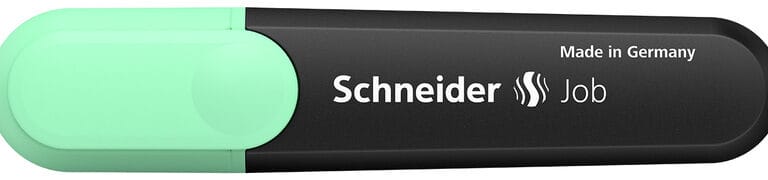 Schneider S-1524 Tekstmarker Job Pastel Kleur Mint