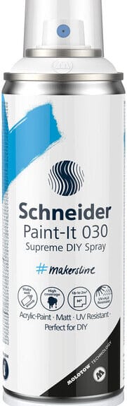 Schneider S-ML03050008 Supreme DIY Spray Paint-it 030 Wit 200ml