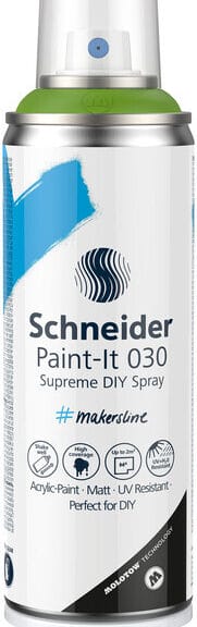 Schneider S-ML03050052 Supreme DIY Spray Paint-it 030 Groen 200ml