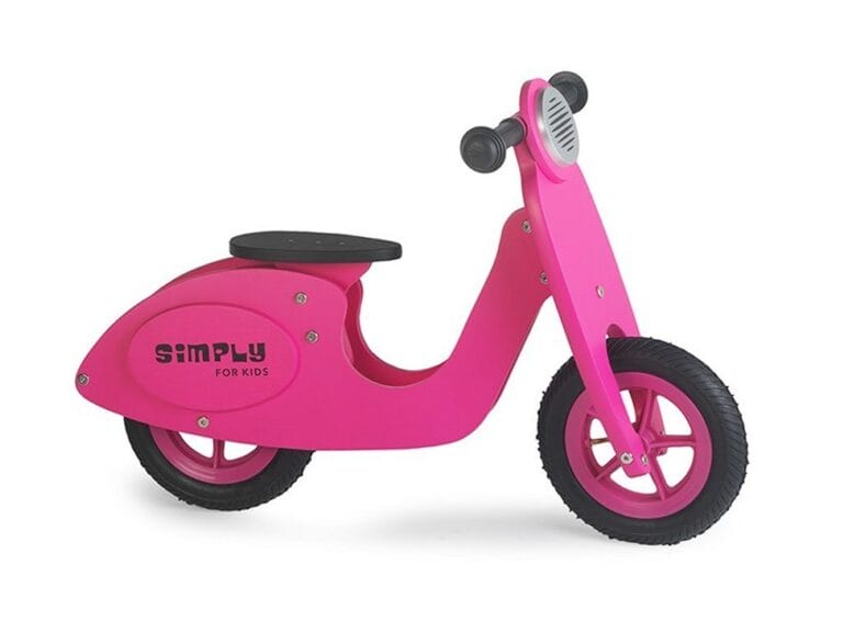 Simply for Kids Houten Loopscooter Roze