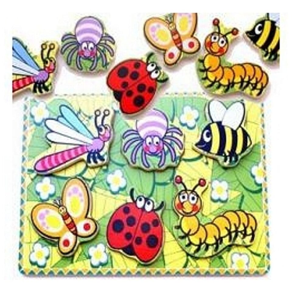 Simply for Kids Houten Insecten Puzzel