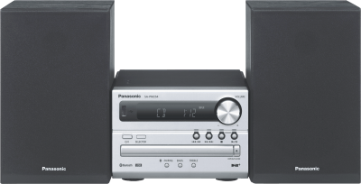 Panasonic SC-PM254EG CD Microsysteem met DAB+ & Bluetooth Zilver