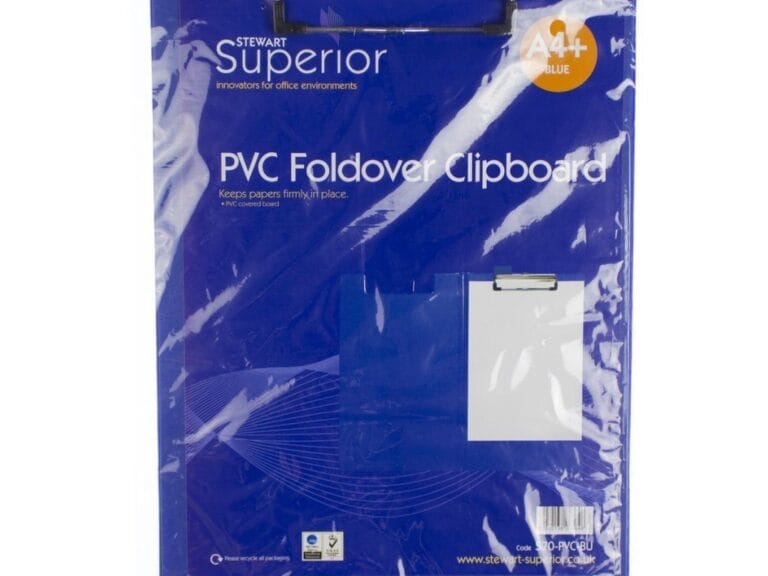 Seco SE-570-PVC-BU Klembord met Klep A4+ Blauw