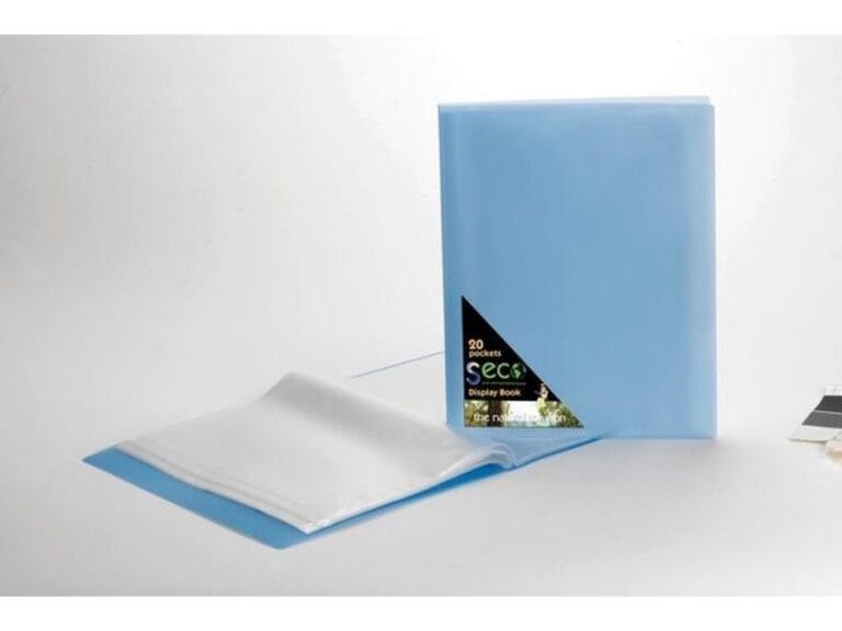 Seco SE-DB20-BU Showalbum A4 20 Sheets Blauw