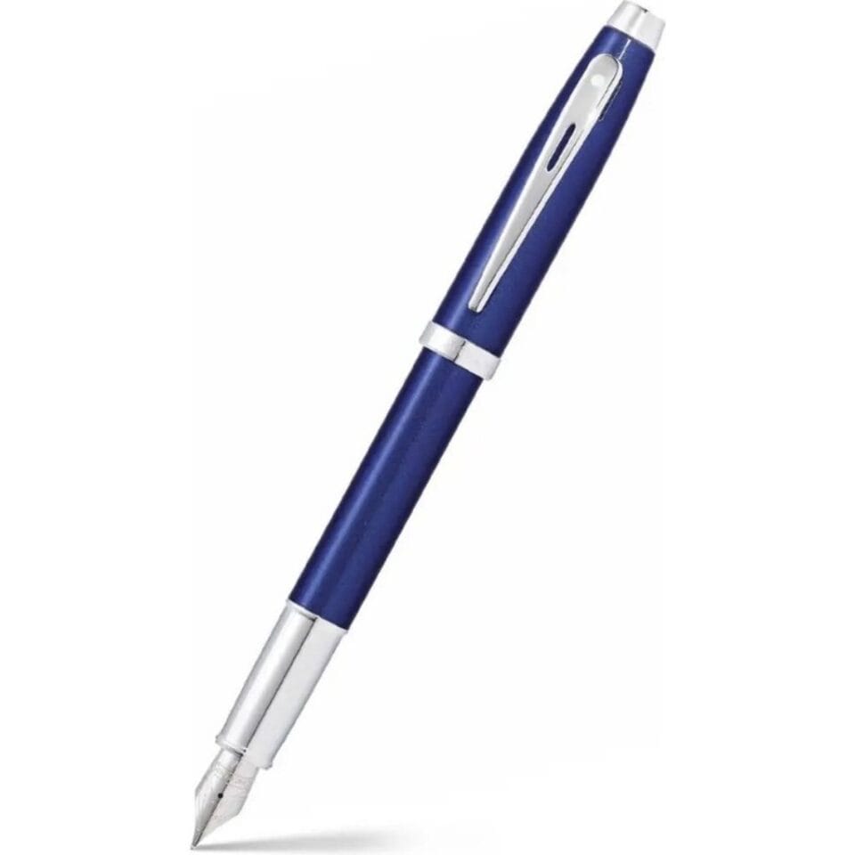 Sheaffer SF-E0933953 Vulpen 100 M Glossy Blue Lacquer Chrome Plated