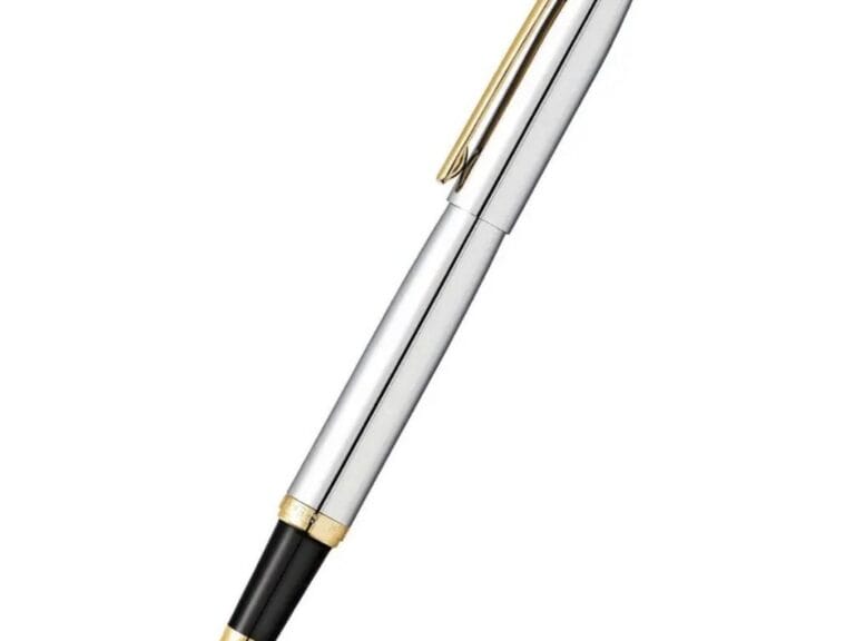 Sheaffer SF-E1942251 Rollerball VFM M Polished Chrome Gold Plated