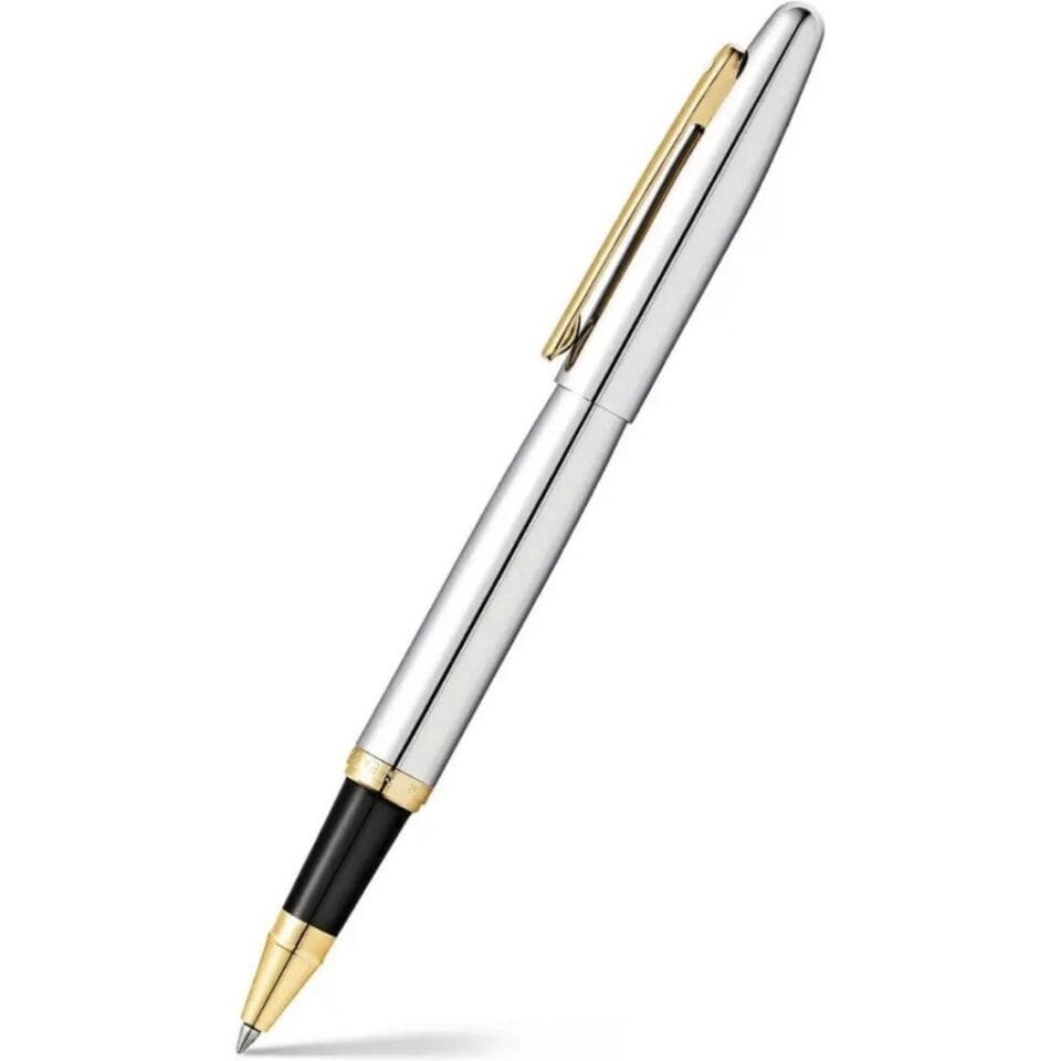 Sheaffer SF-E1942251 Rollerball VFM M Polished Chrome Gold Plated