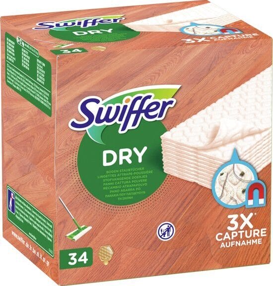 Swiffer Vloerdoekjes Houten Vloeren Parket Laminaat 34 Stuks