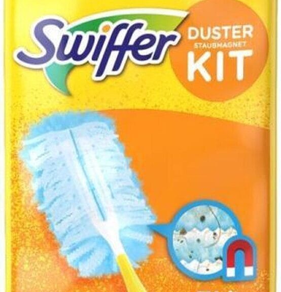 Swiffer Stof MagneetStarter Kit Handle + 1 linnen