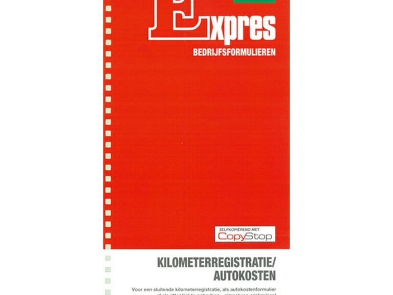 Sigel Expres Kilometerregistratie/Autokostenboek 2 Stuks