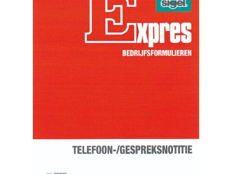 Sigel Expres Telefoongespreksnotitieblok A5 5 Stuks