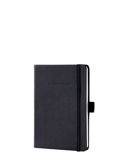 Sigel SI-CO131 Notitieboek Conceptum Pure Hardcover A6 Zwart Geruit