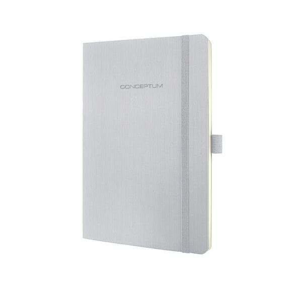 Sigel SI-CO323 Notitieboek Conceptum Pure Softcover A5 Lichtgrijs Gelinieerd