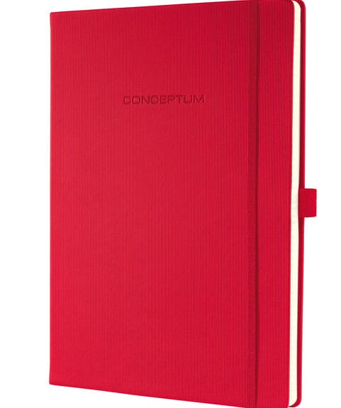 Sigel SI-CO645 Notitieboek Conceptum Pure Rood A4 194blz Gelijnd