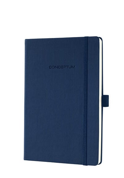 Sigel SI-CO657 Notitieboek Conceptum Pure Hardcover A5 Donkerblauw Gelinieerd