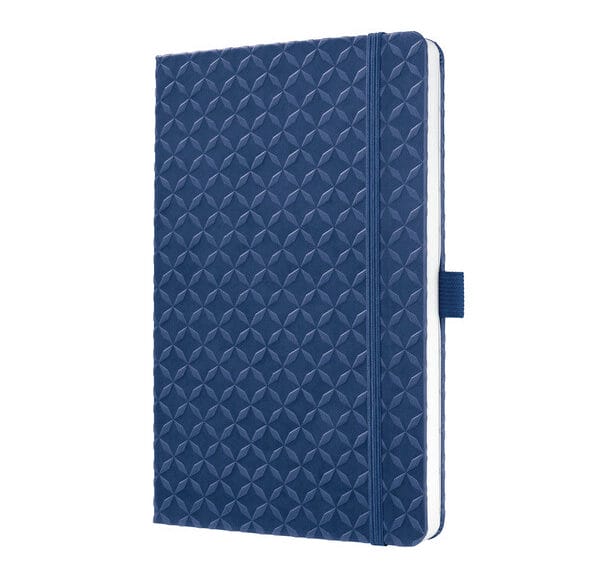 Sigel SI-JN101 Notitieboek Jolie Flair A5 Hardcover Gelinieerd Indigo Blauw