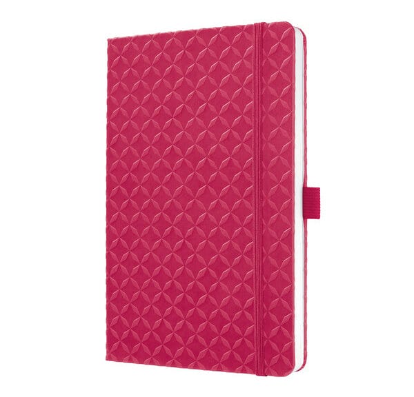 Sigel SI-JN105 Notitieboek Jolie Flair A5 Hardcover Gelinieerd Fuchsia Roze