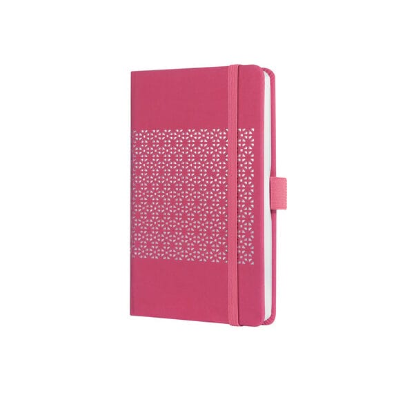 Sigel SI-JN206 Notitieboek Jolie Impress A6 Hardcover Gelinieerd 'Peacock Pink'