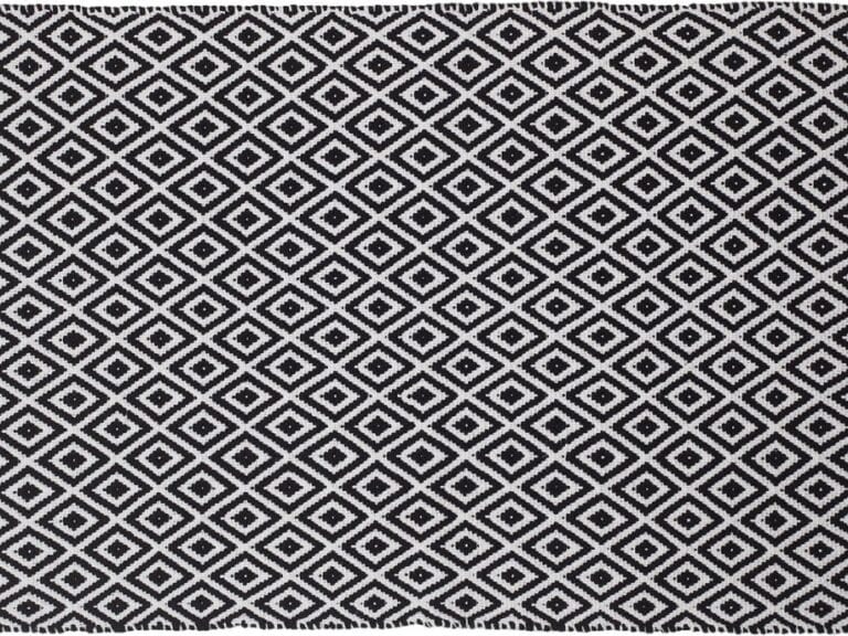 Sealskin Trellis Badmat 60x9cm Katoen Zwart