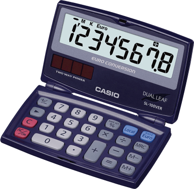 Casio SL-100VER Zakrekenmachine