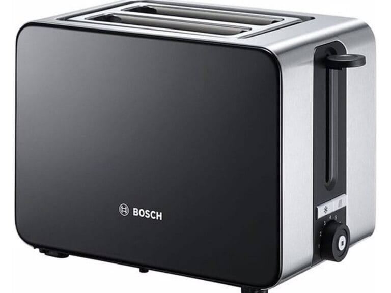Bosch TAT7203 Broodrooser Zwart/RVS