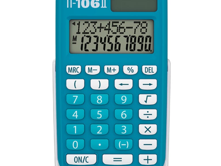 Texas Instruments TI-106II Calculator 106 II