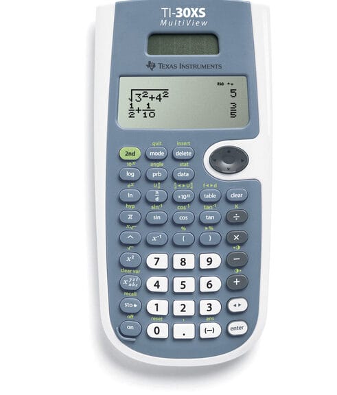Texas Instruments TI-30XSMV-FC Calculator TI-30XSMV MultiView