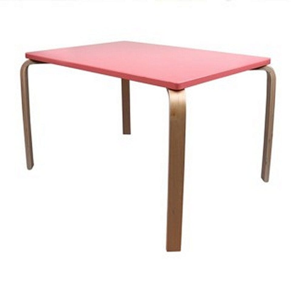 Simply for Kids TR4118 Houten Tafel 70x45cm Roze