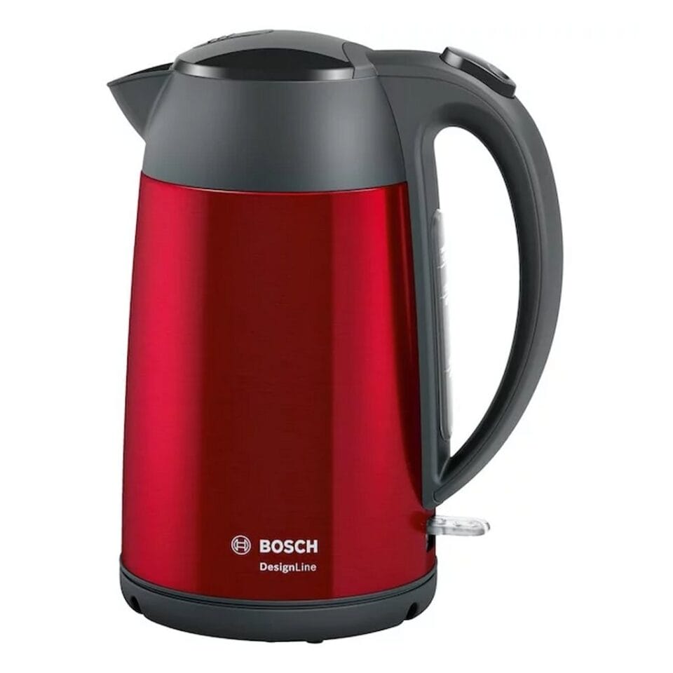 Bosch TWK3P424 Waterkoker 1.7L 2400W Rood/Zwart