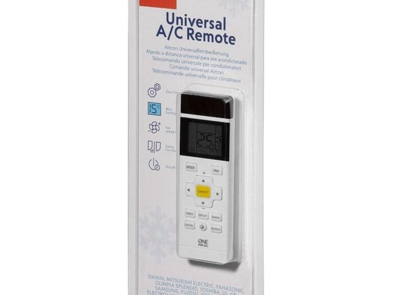 One For All URC 1035 Universele Airco Afstandsbediening Wit/Zwart
