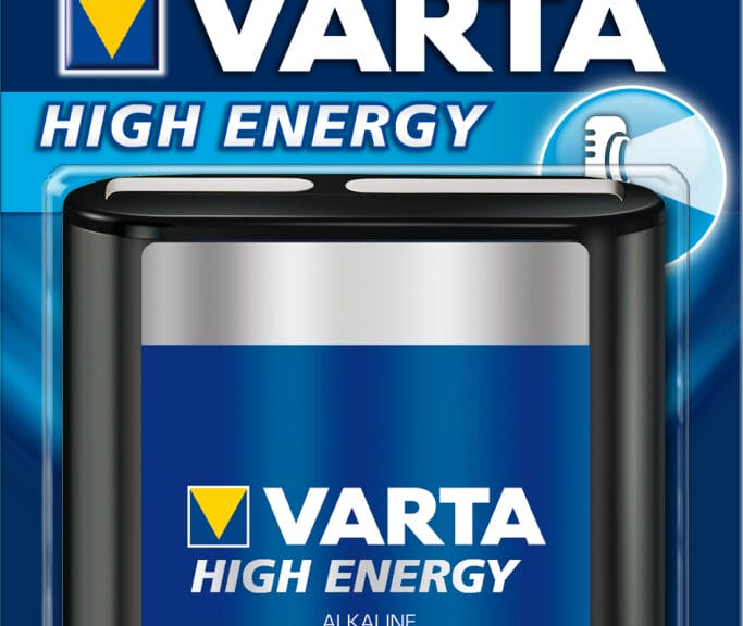Varta V4912 High Energy Flatpack Batterij 3LR12