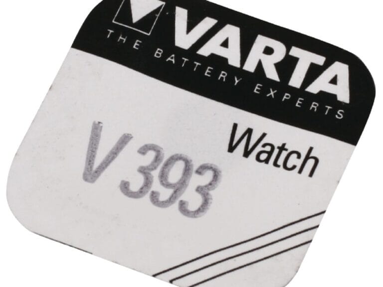 Varta V393 Knoopcel Batterij Zilver
