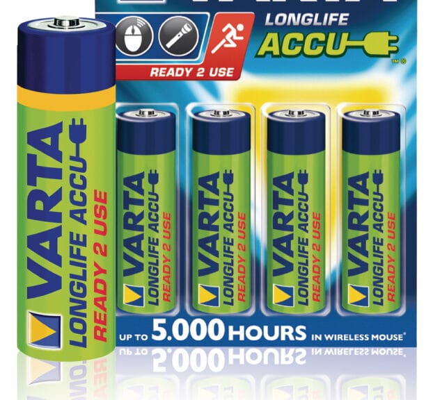 Varta VARTA-56706B Oplaadbare Nimh-batterij Aa 1.2 V Dc 2100 Mah 4-blisterkaart