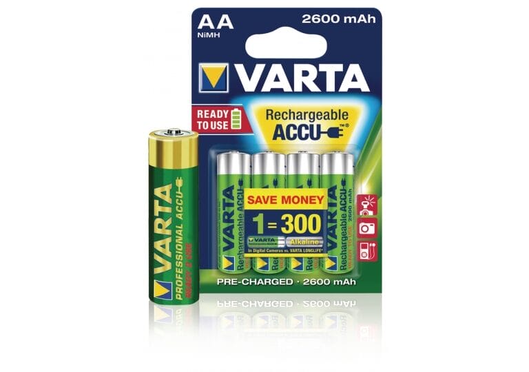 Varta VARTA-5716B Oplaadbare Nimh Batterij Aa 1.2 V 2500 Mah 4-blister