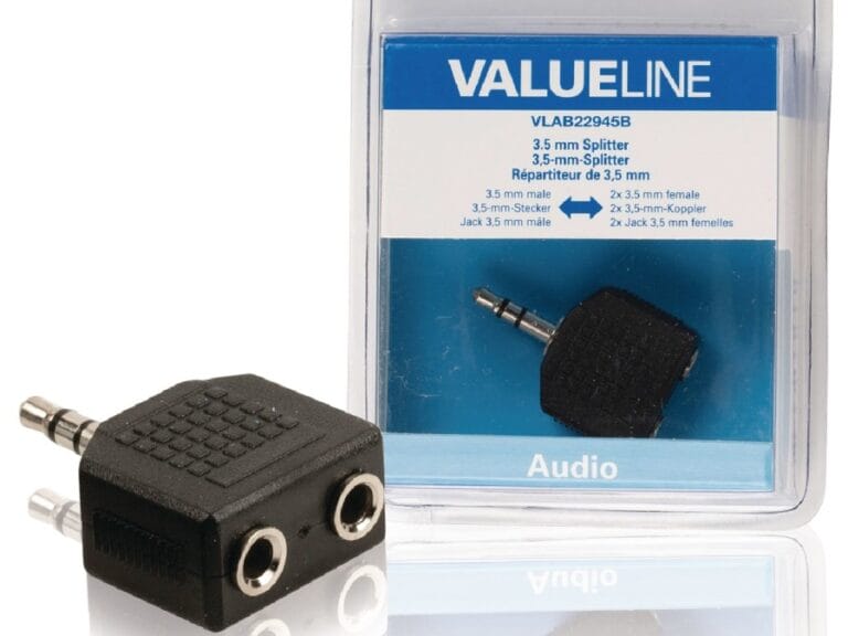 Valueline VLAB22945B Audio-splitter 3