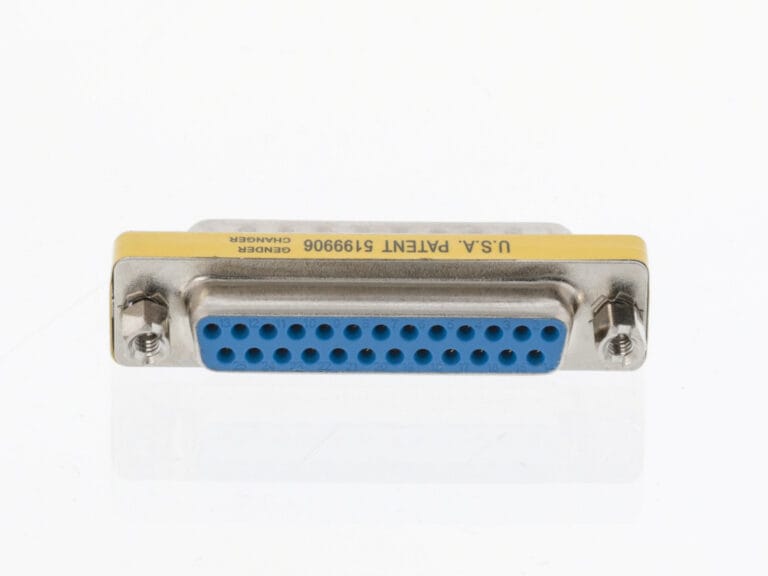 Valueline VLCP52818M Seriële Adapter Sub-d 25-pins Male - Sub-d 25-pins Female Metaal