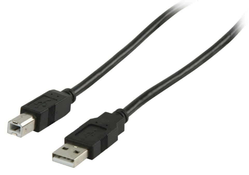 Valueline Vlcp60100b10 Usb 2.0 Usb A Male - Usb B Male Kabel 1